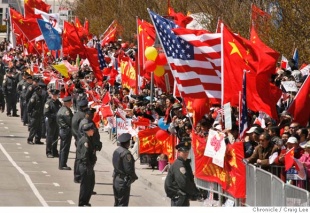 Os que non protestaron (parte da comunidade chinesa)