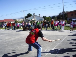 Un momento de competición, na Super Liga de Billarda 2006-2007