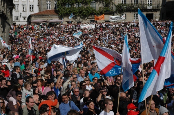 Manifestación Queremos Galego